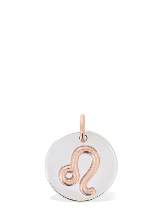 DoDo - 9kt Rose gold & silver Leo charm