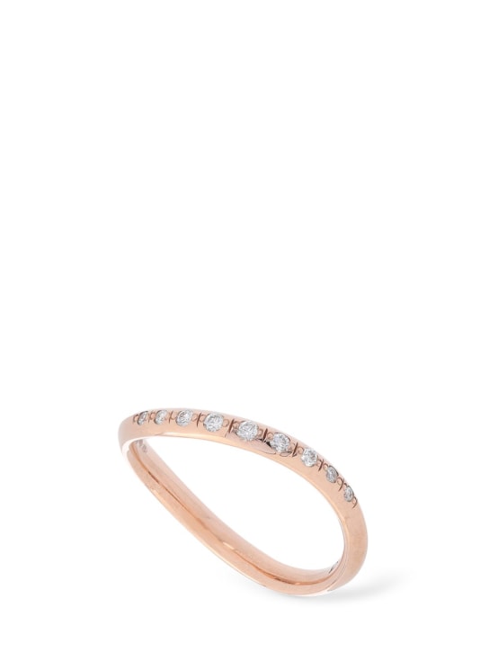 DoDo - 9kt Rose gold & diamond Essential ring