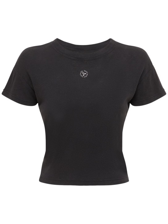 Sami Miro Vintage - T-SHIRT AUS BIO-BAUMWOLLE UND HANF MIT MONDMOTIV