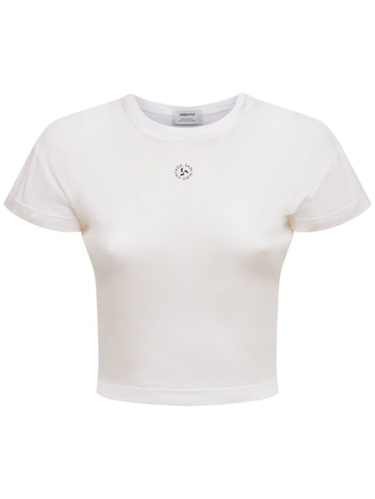 Sami Miro Vintage: T-shirt en coton biologique et chanvre