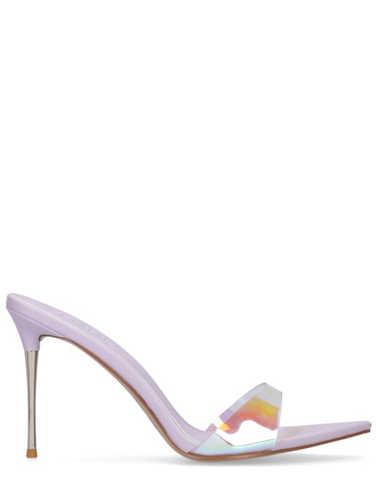 FEMME LA - Mules en PVC irisé Azúcar 110 mm