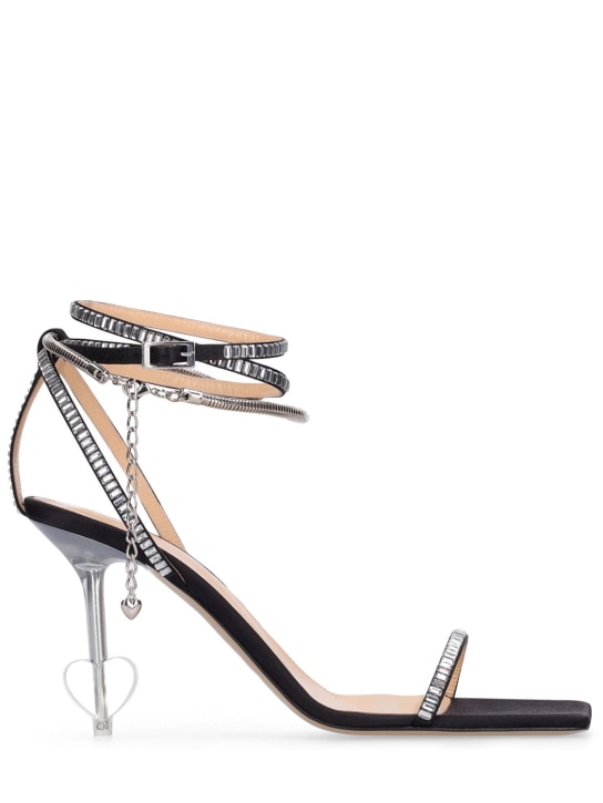 Mach & Mach - Sandales en satin 95 mm