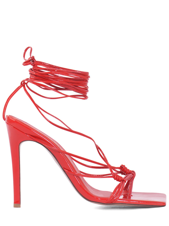 Andrea Wazen - Sandales en cuir verni Mandaloun 105 mm