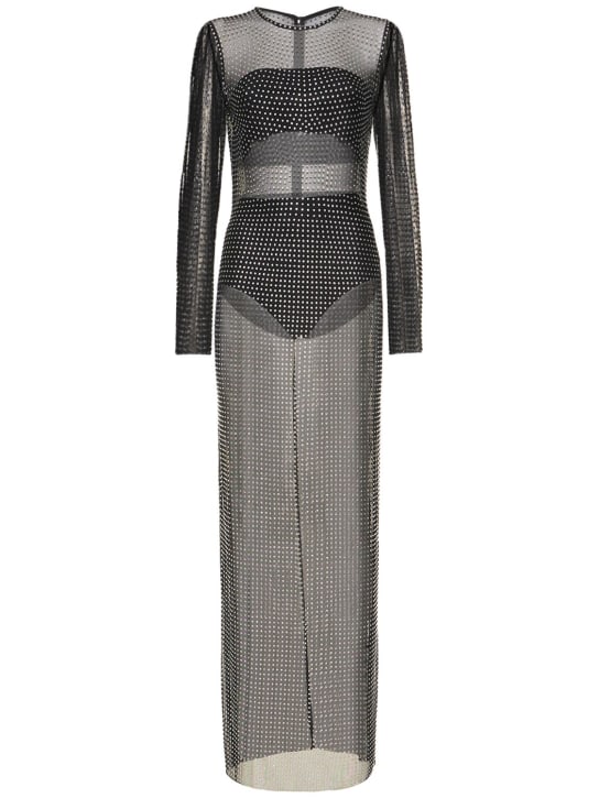 Giuseppe Di Morabito - Langes Kleid aus Mesh