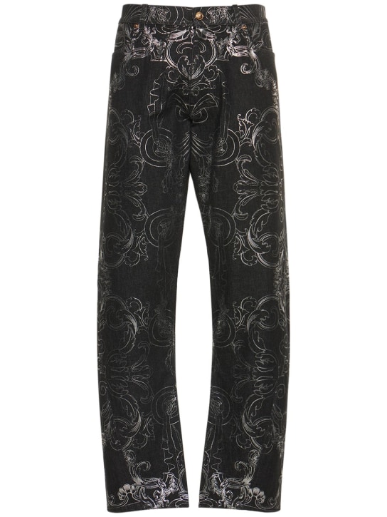 Versace: JEANS AUS BAUMWOLLDENIM