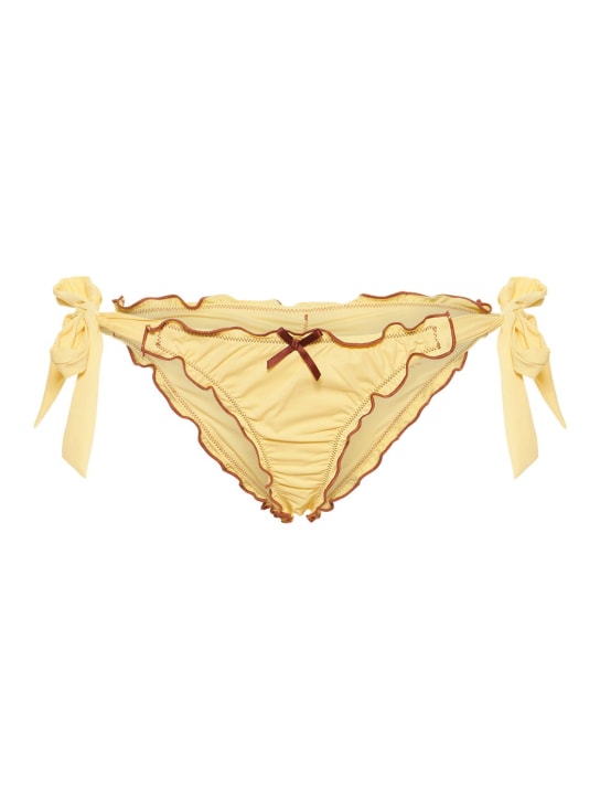 FRANKIES BIKINIS: Bikinislip mit Rüschen "Colby"