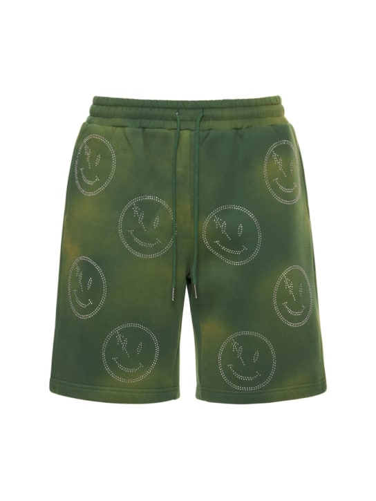 Retrovert - Shorts mit Glitzersteinchen