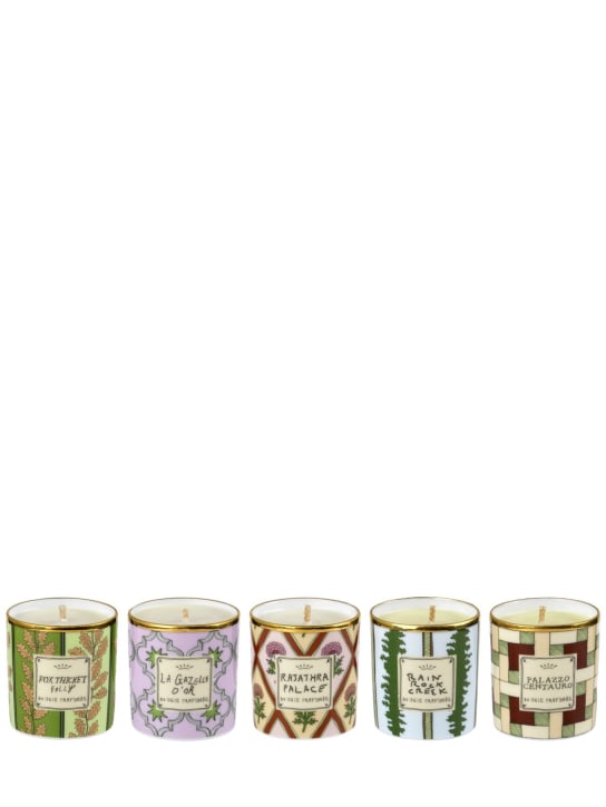 Ginori 1735 - Lot de 5 bougies parfumées mini