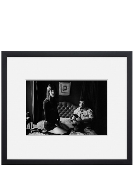 Magnum Collection: Photo Jane Birkin & S.Gainsbourg at the flat