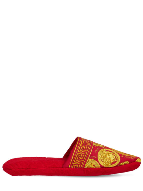 Versace: Pantoufles Medusa Amplified