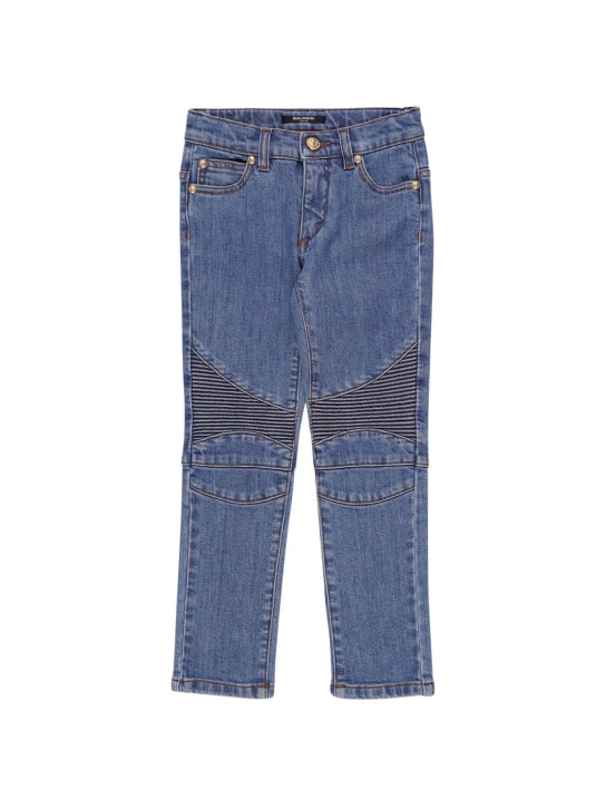 Balmain - Stretch organic cotton denim jeans