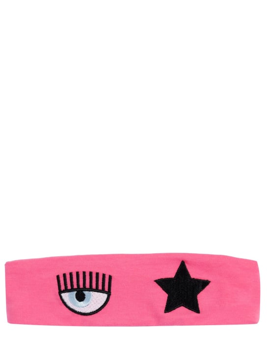 Chiara Ferragni - Eye & star cotton jersey headband