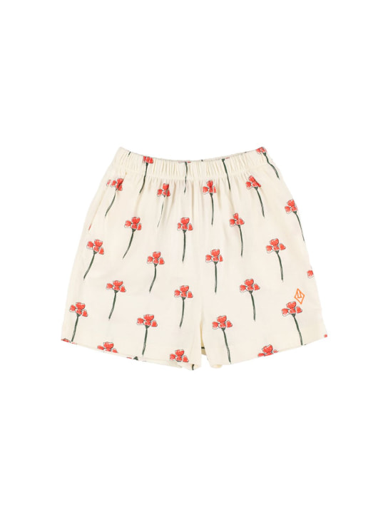 The Animals Observatory - SHORTS AUS BAUMWOLLJERSEY MIT LOGODRUCK