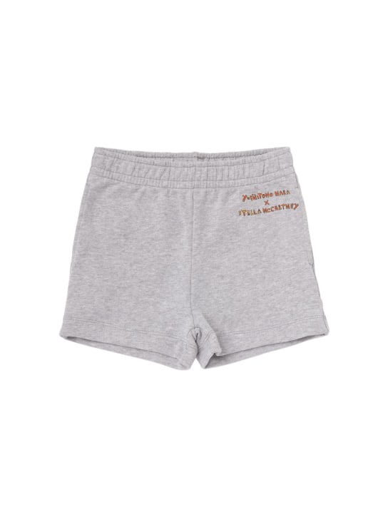 Stella McCartney Kids - SHORTS AUS BIO-BAUMWOLLFLEECE