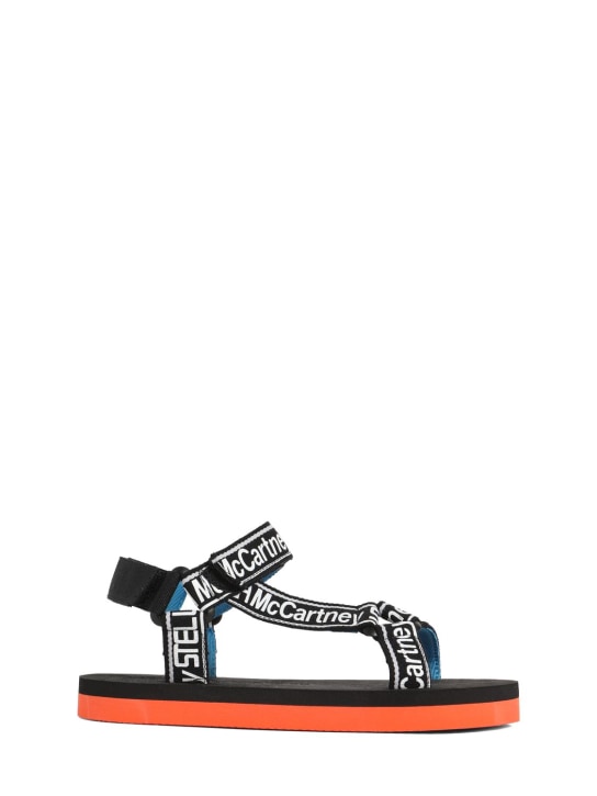 Stella McCartney Kids - SANDALETTEN AUS TECHNOSTOFF MIT LOGO