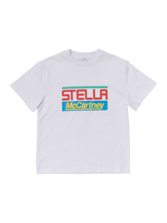 Stella McCartney Kids - T-SHIRT AUS BIO-BAUMWOLLJERSEY MIT DRUCK