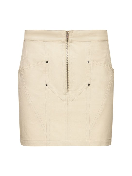 Isabel Marant - Jupe courte en coton Teller