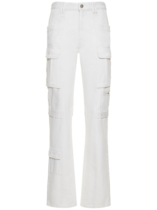 Isabel Marant: Pantalones cargo de algodón