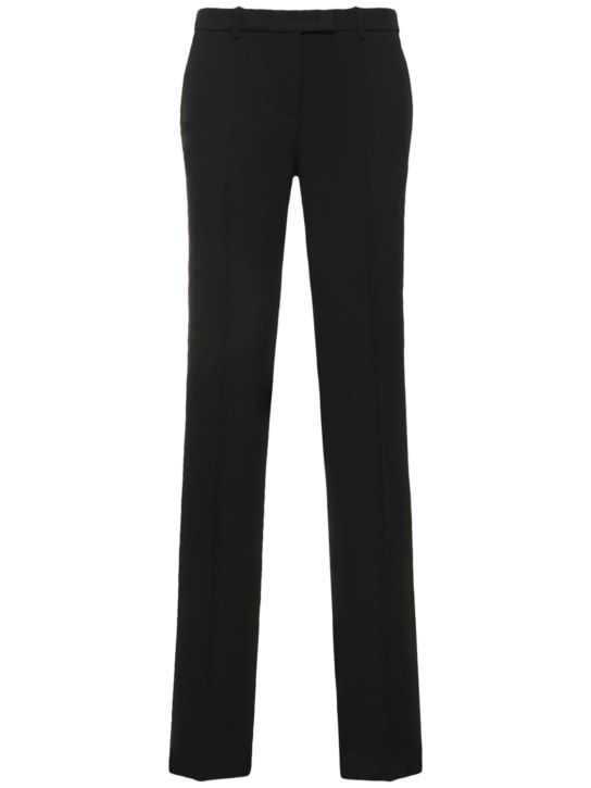 Michael Kors Collection - Pantaloni dritti Carolyn in crepe sablé
