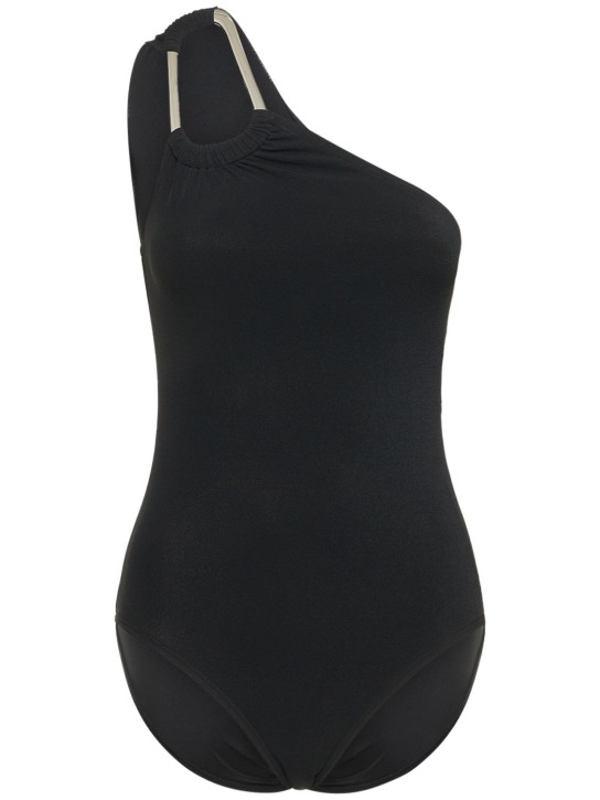 Michael Kors Collection - Costume intero monospalla in jersey stretch