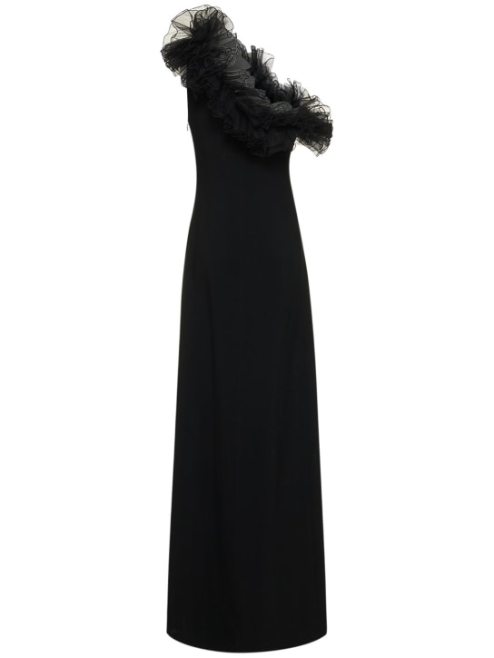 Giambattista Valli - Robe longue en cady à volants