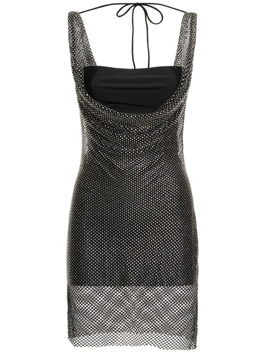 Giuseppe Di Morabito - Vestito in mesh con decorazioni