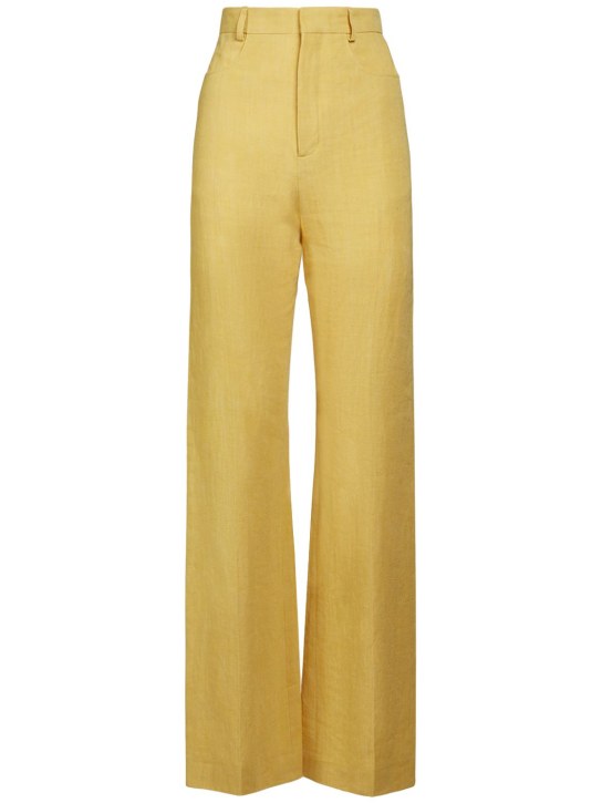 Jacquemus - Pantalon taille haute en sergé Le Pantalon Sauge
