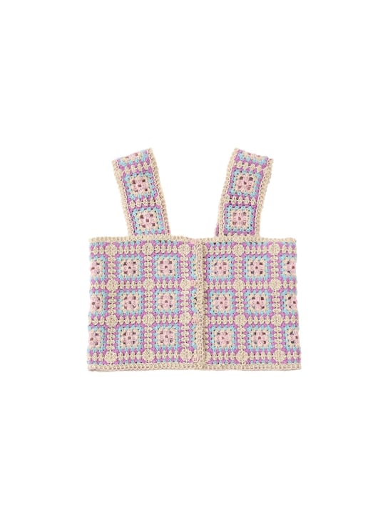 Stella McCartney Kids: TOP AUS HÄKELEI