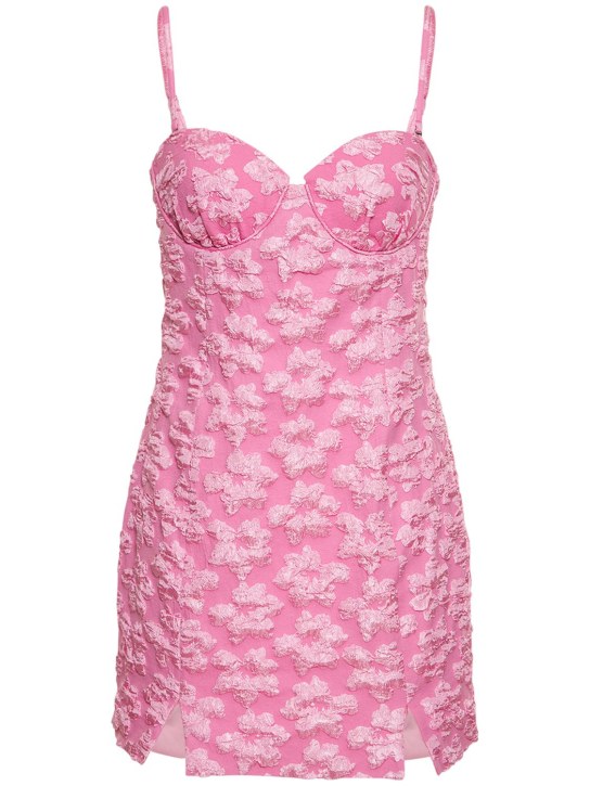 Rotate - Vestido corto con Jacquard