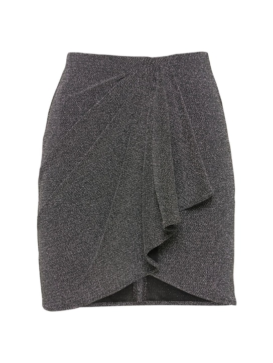 Marant Etoile: Mehrschichtiger Minirock aus Lurex „Bergen“