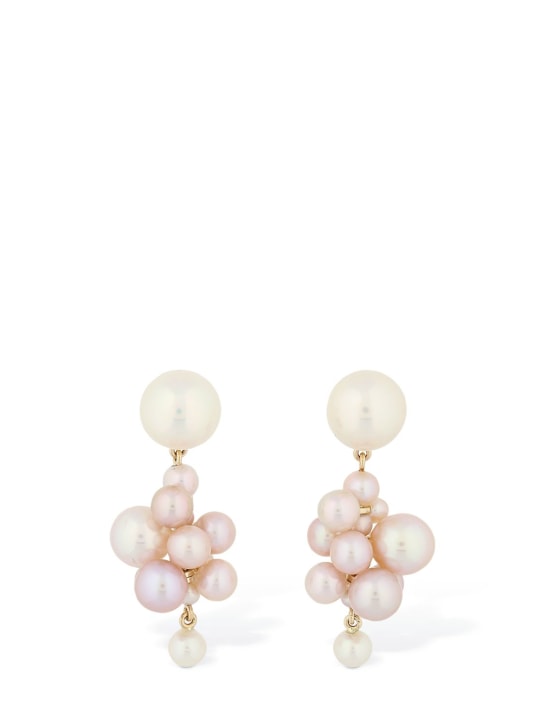 Sophie Bille Brahe: Orecchini Botticelli in oro 14kt con perla