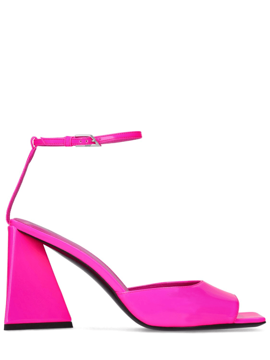 The Attico - 85mm Piper faux patent leather sandals