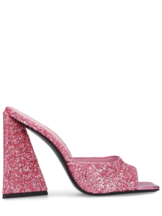 The Attico: 115mm Devon glittered mules