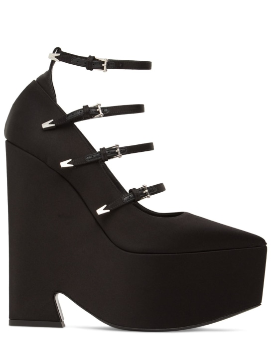 Versace - Escarpins en satin Tempest 170 mm