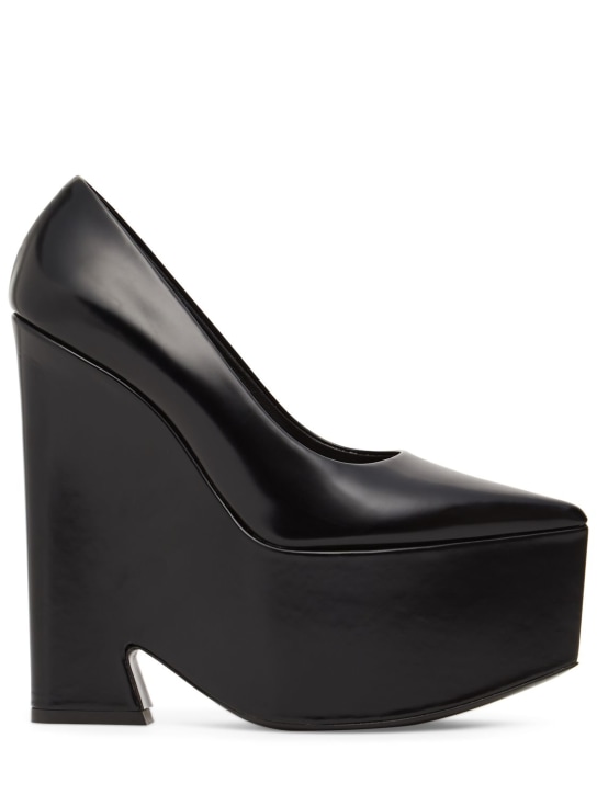 Versace - Escarpins en cuir verni Tempest 170 mm