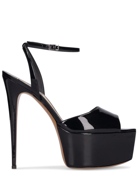 Alexandre Vauthier - Sandali in similpelle metallizzata 150mm