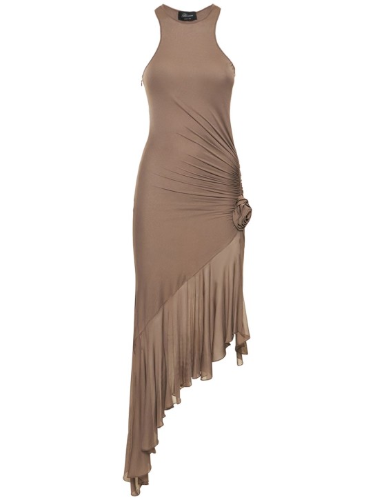 Blumarine - MIDIKLEID AUS VISKOSEJERSEY