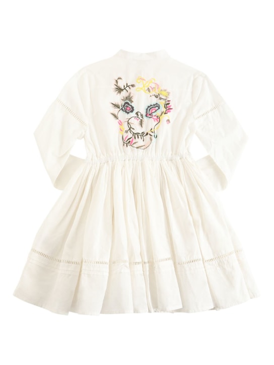 Zadig&Voltaire: Robe chemise en coton biologique brodé