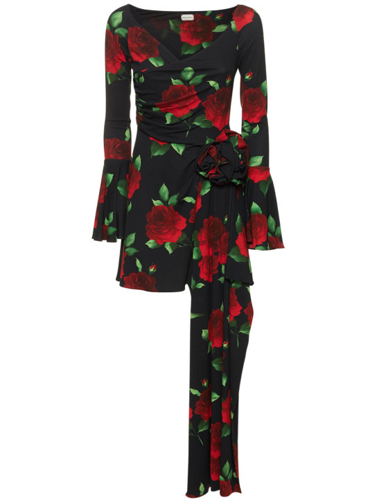 Magda Butrym - Printed jersey mini dress