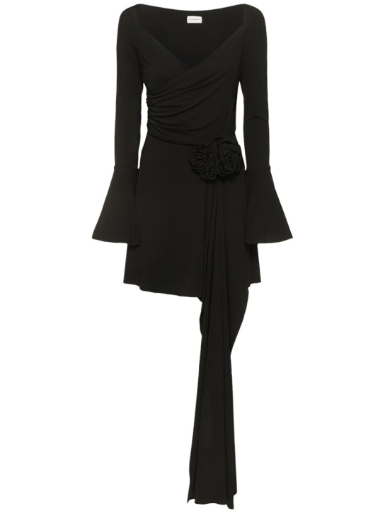 Magda Butrym - Off-the-shoulder jersey mini dress