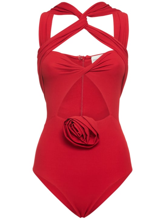 Magda Butrym - Body en jersey ajouré