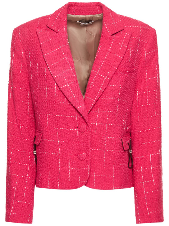 Saks Potts - Theo cropped cotton blend bouclé blazer
