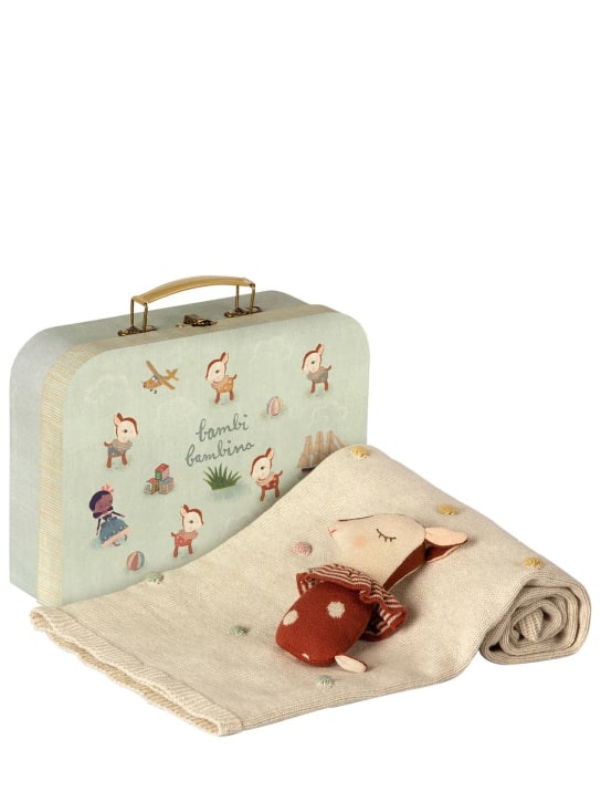 Maileg - Baby blanket, toy & box set