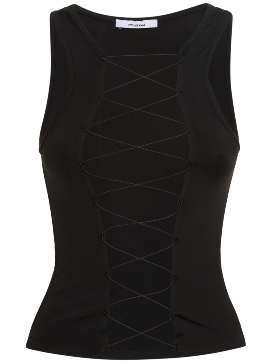Miaou - Stretch-Jersey-Tanktop „Mystic“