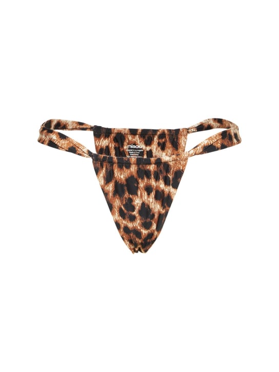 Miaou - Bas de bikini imprimé Bali