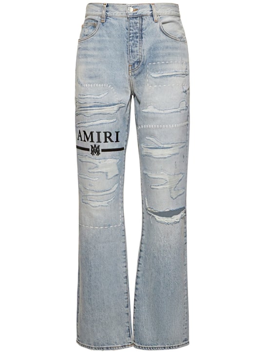 Amiri - Gerade Jeans mit Bar-Logo