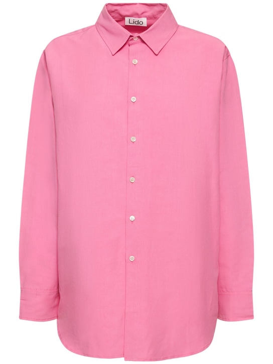 Lido - Chemise manches longues en lin et coton