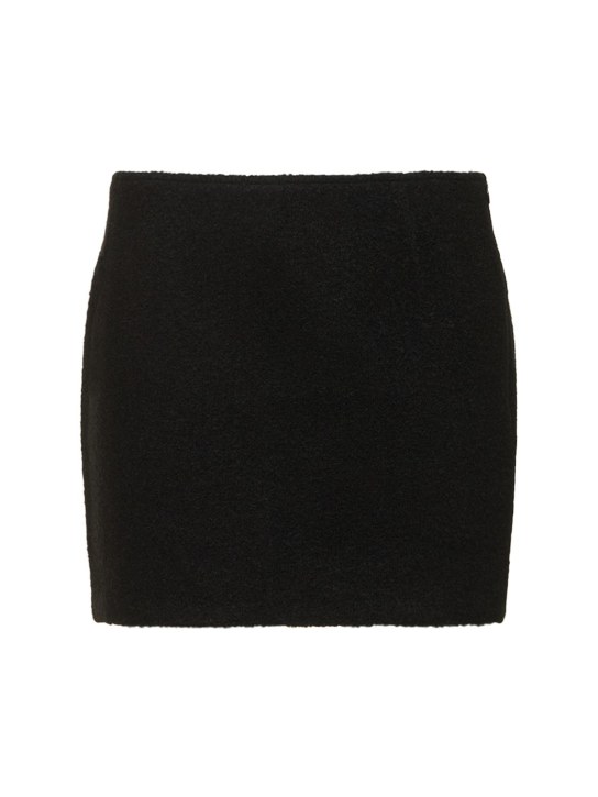 Designers Remix - Alaska wool blend bouclé skort