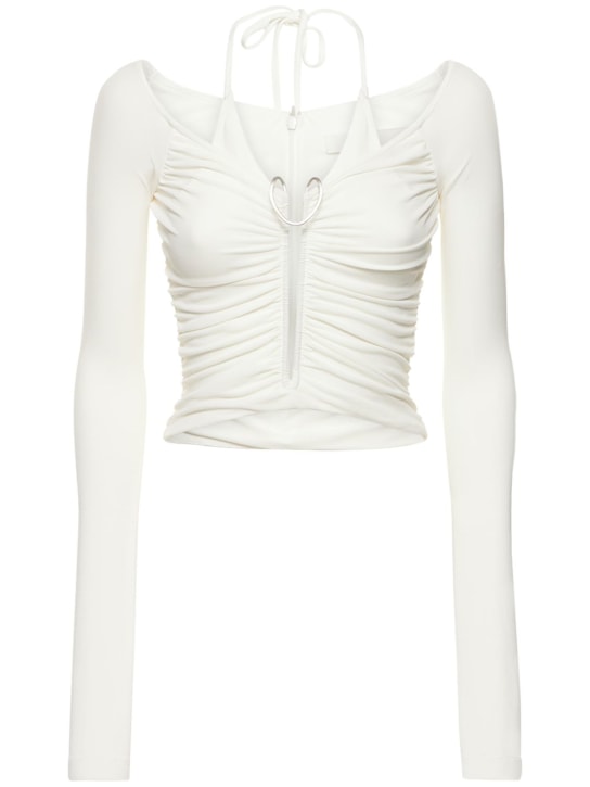 Dion Lee - Drapiertes Top aus Viskosejersey