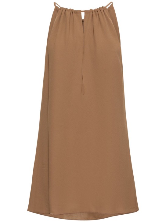 Alex Rivière Studio: Ziggy tech mini halter dress